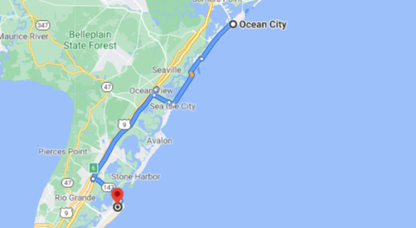 Hop In Your Car And Take Ocean Drive For An Incredible 47-Mile Scenic Drive In New Jersey