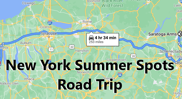 Drive To 5 Incredible Summer Spots Throughout New York On This Scenic Weekend Road Trip