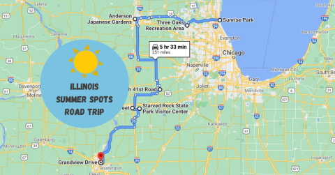 Drive To 7 Incredible Summer Spots Throughout Illinois On This Scenic Weekend Road Trip
