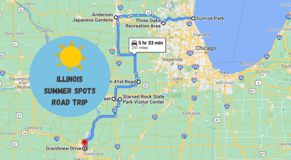 Drive To 7 Incredible Summer Spots Throughout Illinois On This Scenic Weekend Road Trip