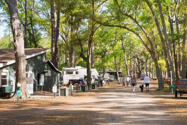 Jekyll Island Campground in Georgia