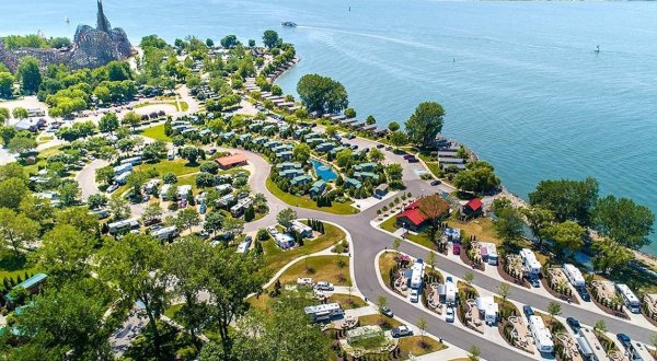 This Resort RV Park In Ohio Was Recently Named One Of The Most Beautiful In The Country