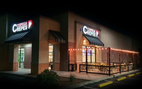 Indulge In All Sorts Of Delicious Stuffed Crepes At Crepella Crepes & Waffles Café In Arizona