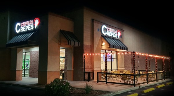 Indulge In All Sorts Of Delicious Stuffed Crepes At Crepella Crepes & Waffles Café In Arizona