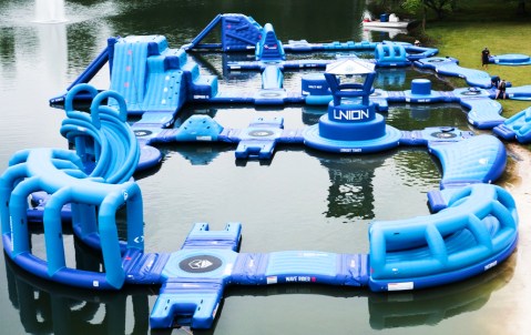 The Largest In The State, A Visit To Alabama's New Inflatable Aqua Park Is Sure To Make Your Summer Epic