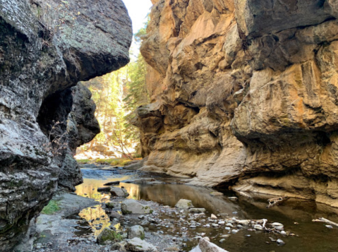 This Easy 2.2-Mile Hike Will Take You To A Remote Slot Canyon In New Mexico