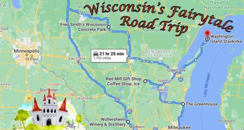 The Fairytale Road Trip That'll Lead You To Some Of Wisconsin's Most Magical Places