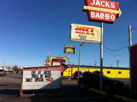 For Over 50 Years, Jack's Bar-B-Q In Oklahoma Has Been Serving Legendary Barbecue