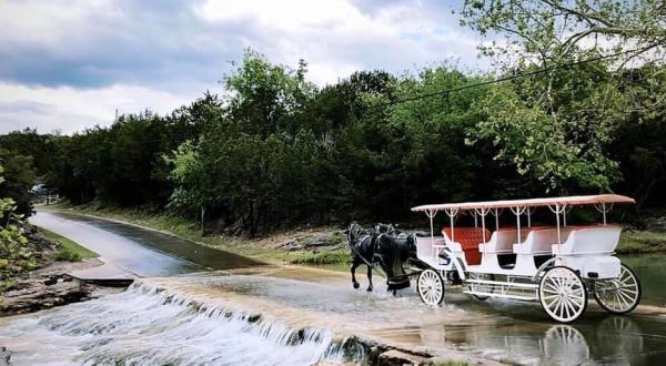Take A Carriage Ride And Spend The Day At Turner Falls In Oklahoma For An Unforgettable Experience
