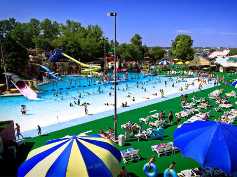 Spend Your Summer Under The Sun At Hurricane Harbor, Oklahoma's Largest Water Park