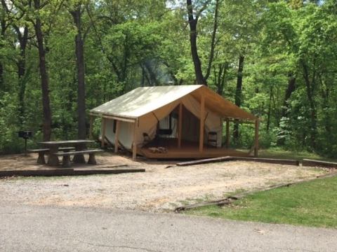 Stay Overnight In A Glorified Tent At Osage Hills State Park In Oklahoma