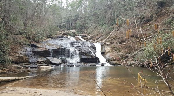 Visit Panther Creek Recreation Area In Georgia, A Hidden Gem Beach That Has Its Very Own Waterfall