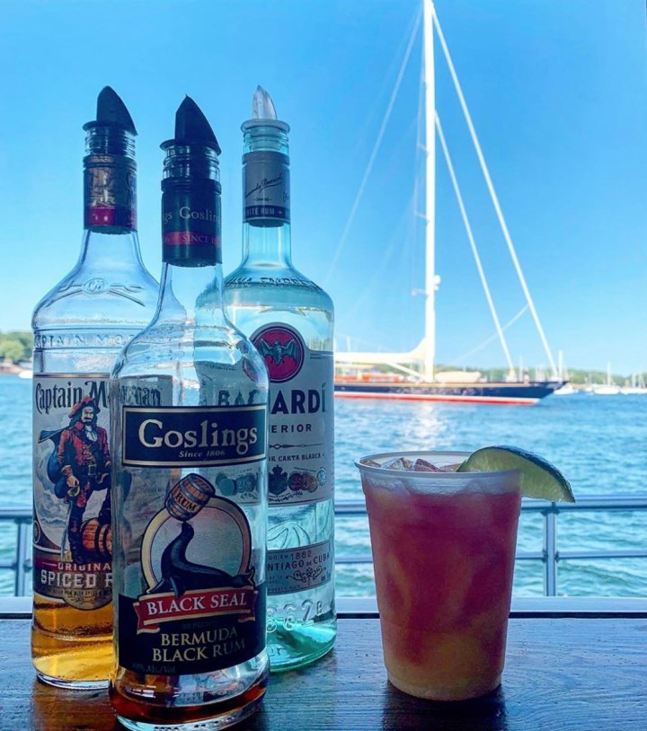 cocktails on board in Portsmouth, NH
