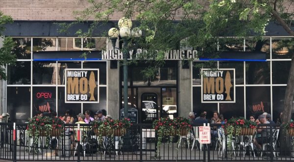 Feast On Pizza On The Patio Of Mighty Mo Brew Co. In Montana