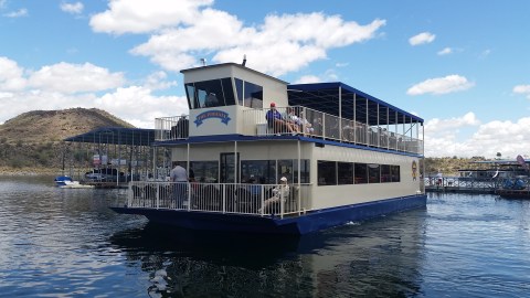 Enjoy Unlimited Prime Rib And Salmon On A Lake Pleasant Dinner Cruise In Arizona