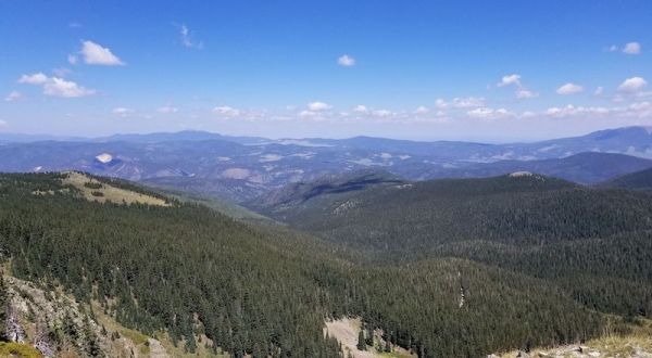 Enjoy The Most Magnificent Views and Explore Old Mining Sites On The Challenging Gold Hill Trail In New Mexico