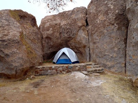 Sleep Next To 40-Foot-Tall Rocks When Camping At City Of Rocks State Park In New Mexico