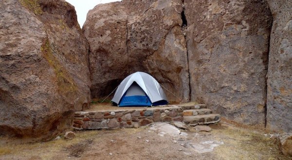 Sleep Next To 40-Foot-Tall Rocks When Camping At City Of Rocks State Park In New Mexico