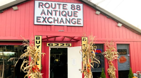 Route 88 Antique Exchange Is The Perfect Day Trip Destination Near Pittsburgh