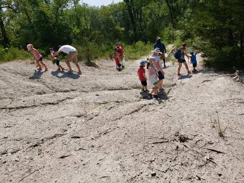 Hunt For Fossils On The Beautiful And Easy Russell Wildlife Rabbit Trail In Iowa