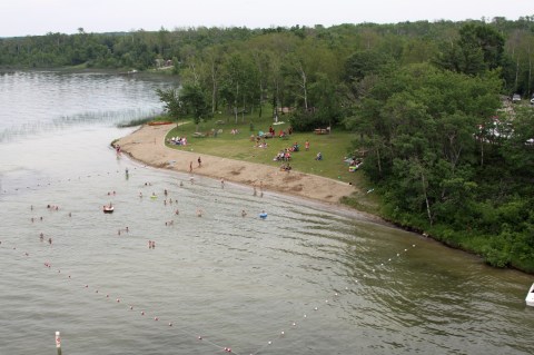 The Natural Swimming Hole At Lake Metigoshe State Park In North Dakota Will Take You Back To The Good Ole Days