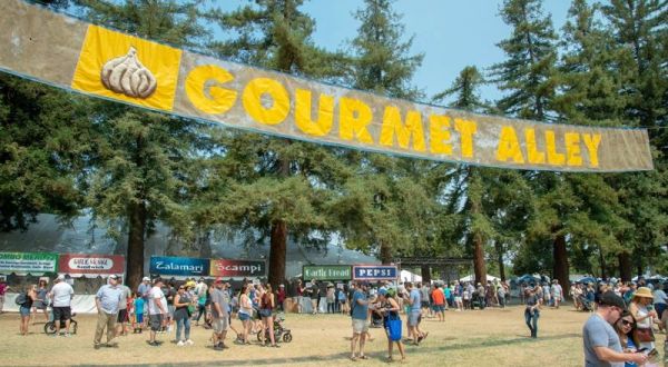 There Will Be A Drive-Thru Gourmet Alley At The 2021 Gilroy Garlic Festival In Northern California