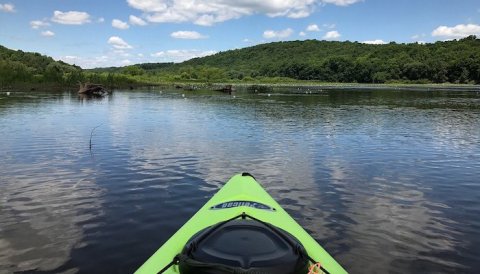The Best Kayaking Lake In Pennsylvania Is One You May Never Have Heard Of