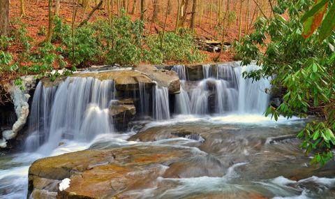 Hike To Jonathan Run Falls, A Hidden Waterfall At Ohiopyle State Park Near Pittsburgh