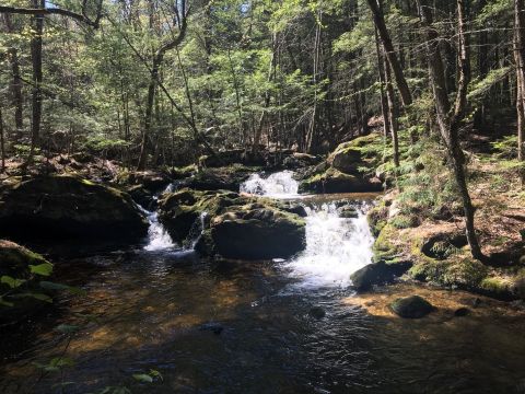 Take A Maine Adventure To Our State's Stunning Double Waterfall
