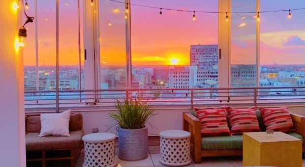 Endless Views Await You At Monkey Board, A Rooftop Restaurant And Bar In New Orleans
