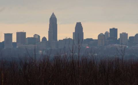 The Cleveland Metroparks' Lookout Ridge Offers Some Of The Most Breathtaking Views Of Cleveland's Skyline