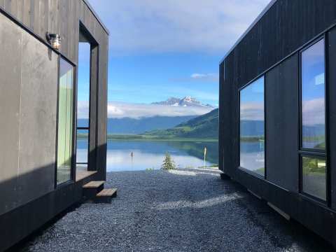 There's An Airbnb In A Modern Shipping Container In Alaska And It's Downright Cozy
