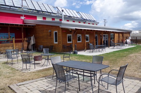 Enjoy Award-Winning Beer And Tasty Burgers On The Red Lodge Ales Patio In Montana
