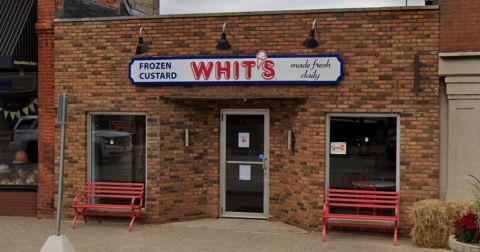 The Frozen Custard At Whit's In Michigan Is Made Fresh Daily And You'll Be Back For Seconds