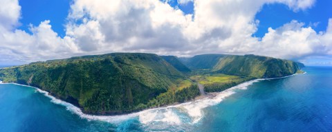 Visit Waipio Beach In Hawaii, A Hidden Gem Beach That Has Its Very Own Waterfall