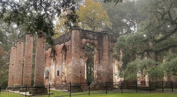 Visit These Fascinating Church Ruins In South Carolina For An Adventure Into The Past