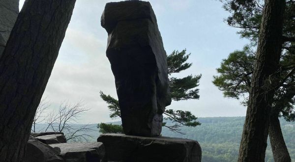 Hike To A Natural Treasure While You Still Can On Wisconsin’s Balanced Rock Trail
