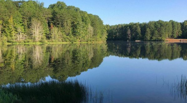 The Hike To North Carolina’s Pretty Little Shorts Lake Is Short And Sweet