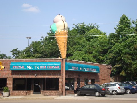 Indulge All Of Your Decadent Cravings In One Stop At Mr. T's Pizza And Ice Cream In Tennessee
