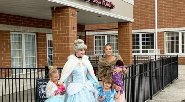 Have Tea In Cinderella’s Carriage At The Macaron Tea Room And Bakery In Ohio