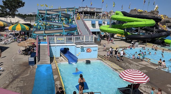 One Of Maine’s Coolest Aqua Parks, Funtown Splashtown Will Make You Feel Like A Kid Again