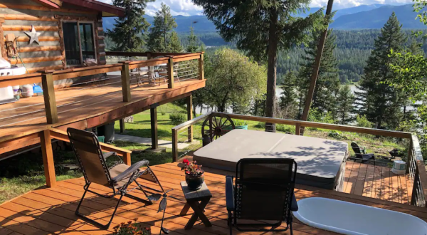 Enjoy A Hot Tub, Outdoor Massage Table, And Endless Serenity At This Peaceful Montana Home