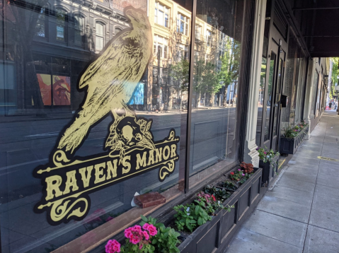 A Haunted Manor-Themed Bar With Scary Good Food, Raven's Manor In Portland, Oregon Is a Must-Visit
