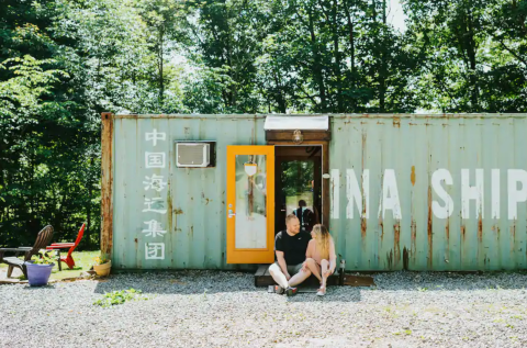 This Airbnb Is A Converted Shipping Container And It's One Of The Coziest Accommodations In Ohio