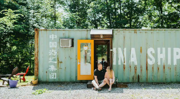 This Airbnb Is A Converted Shipping Container And It’s One Of The Coziest Accommodations In Ohio
