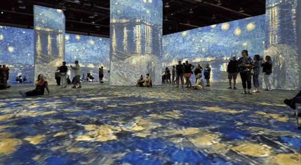 The Immersive Beyond Van Gogh Exhibit In Michigan Is A Colorful Experience Like None Other