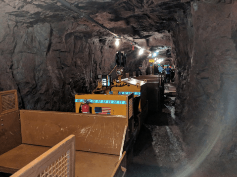 Explore An Old Iron Mine 2,341-Feet Below The Surface On This Train Ride In Minnesota