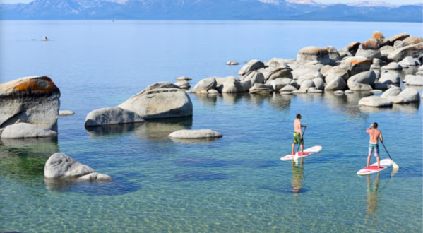 Paddle By Natural Hot Springs And Into Crystal Bay On This Lake Tahoe Tour In Northern California