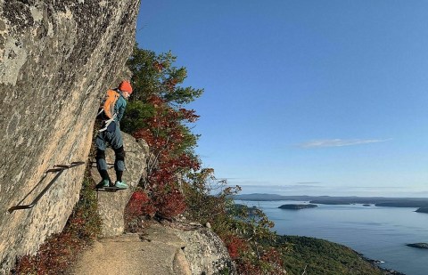 Recently Named One Of The Best Hikes In America, Completing The Precipice Trail In Maine Is A Fabulous Accompishment