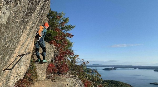 Recently Named One Of The Best Hikes In America, Completing The Precipice Trail In Maine Is A Fabulous Accompishment